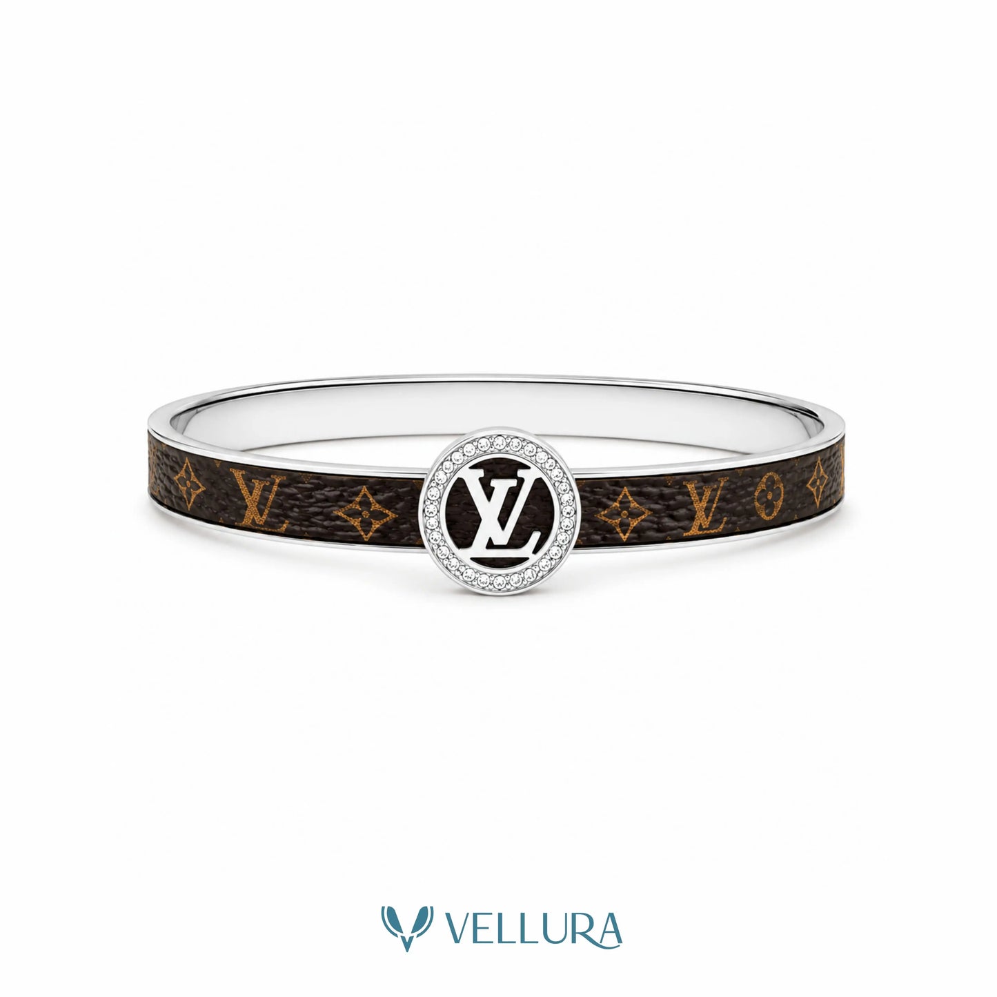 LV inspired Silver Unisex Bracelet