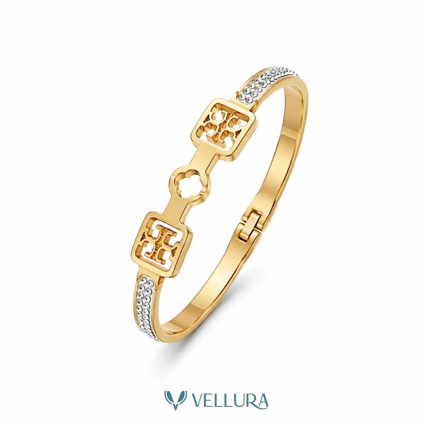 Crystal Designer Cuff Bracelet