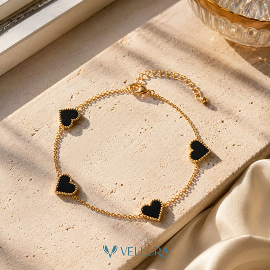 Luxury Heart Chain Bracelet
