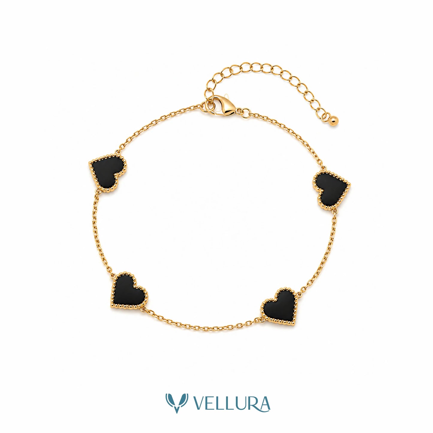 Luxury Heart Chain Bracelet