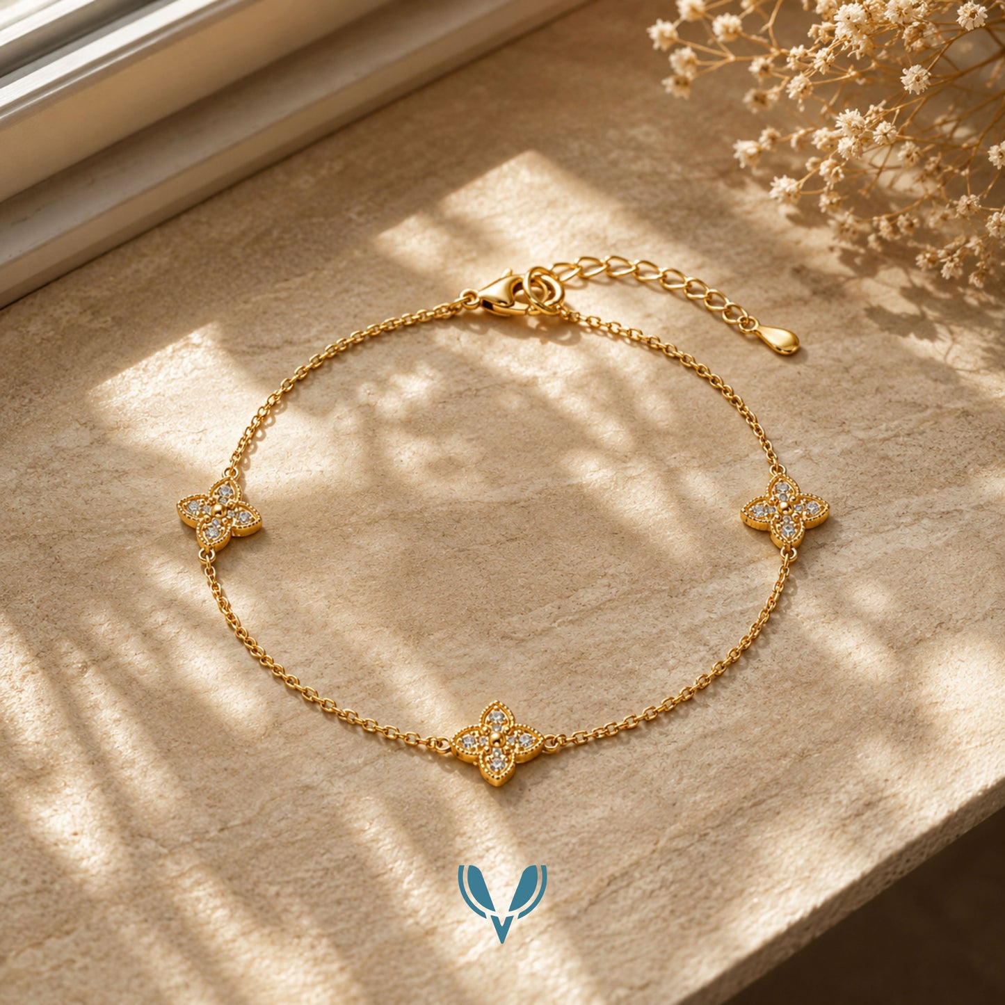 Clover Chain Bracelet