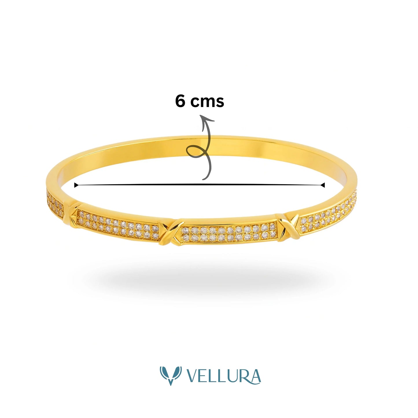 Crystal Gold Bracelet