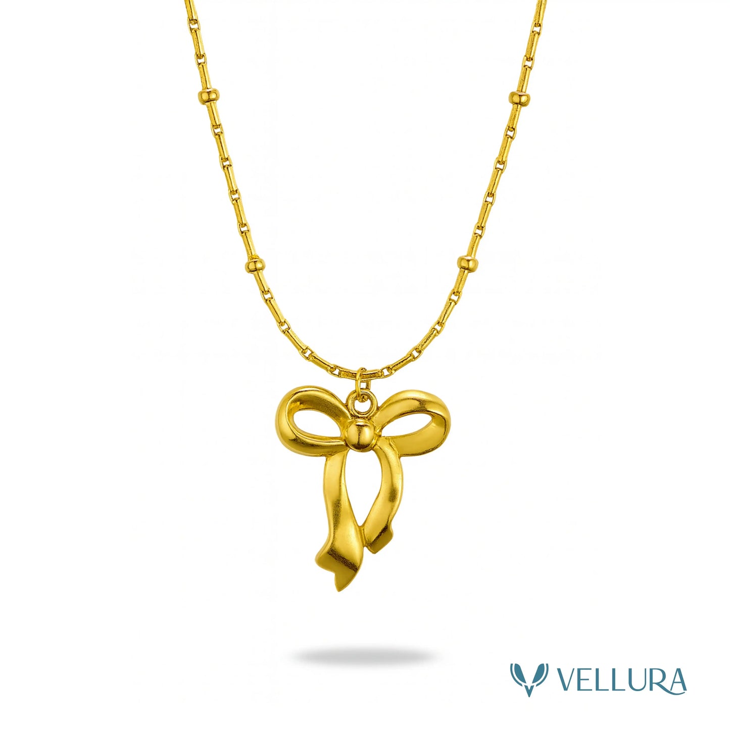 Elegant Bow Chain necklace