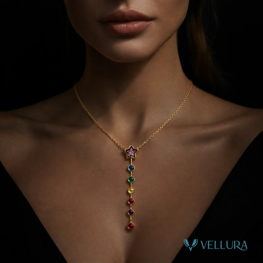 Star Drop Necklace