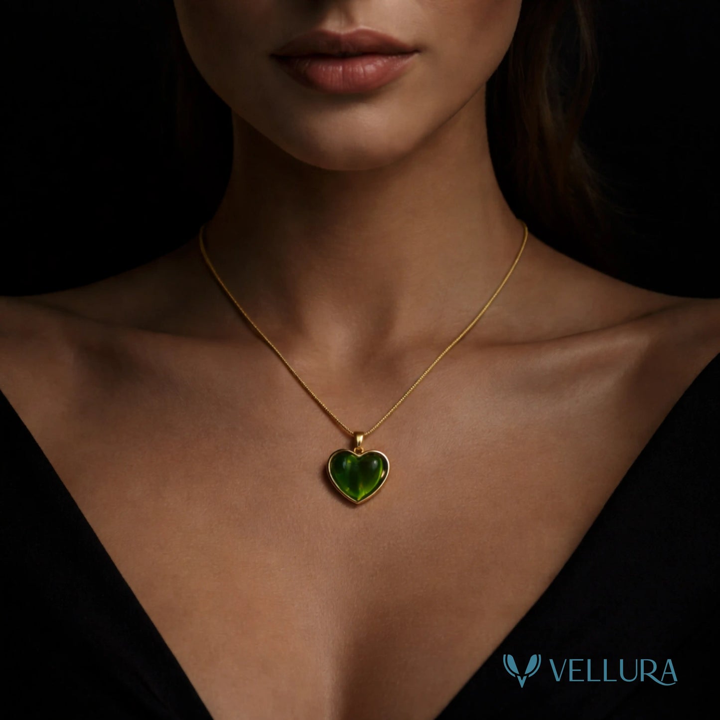 Heart Stone Necklace