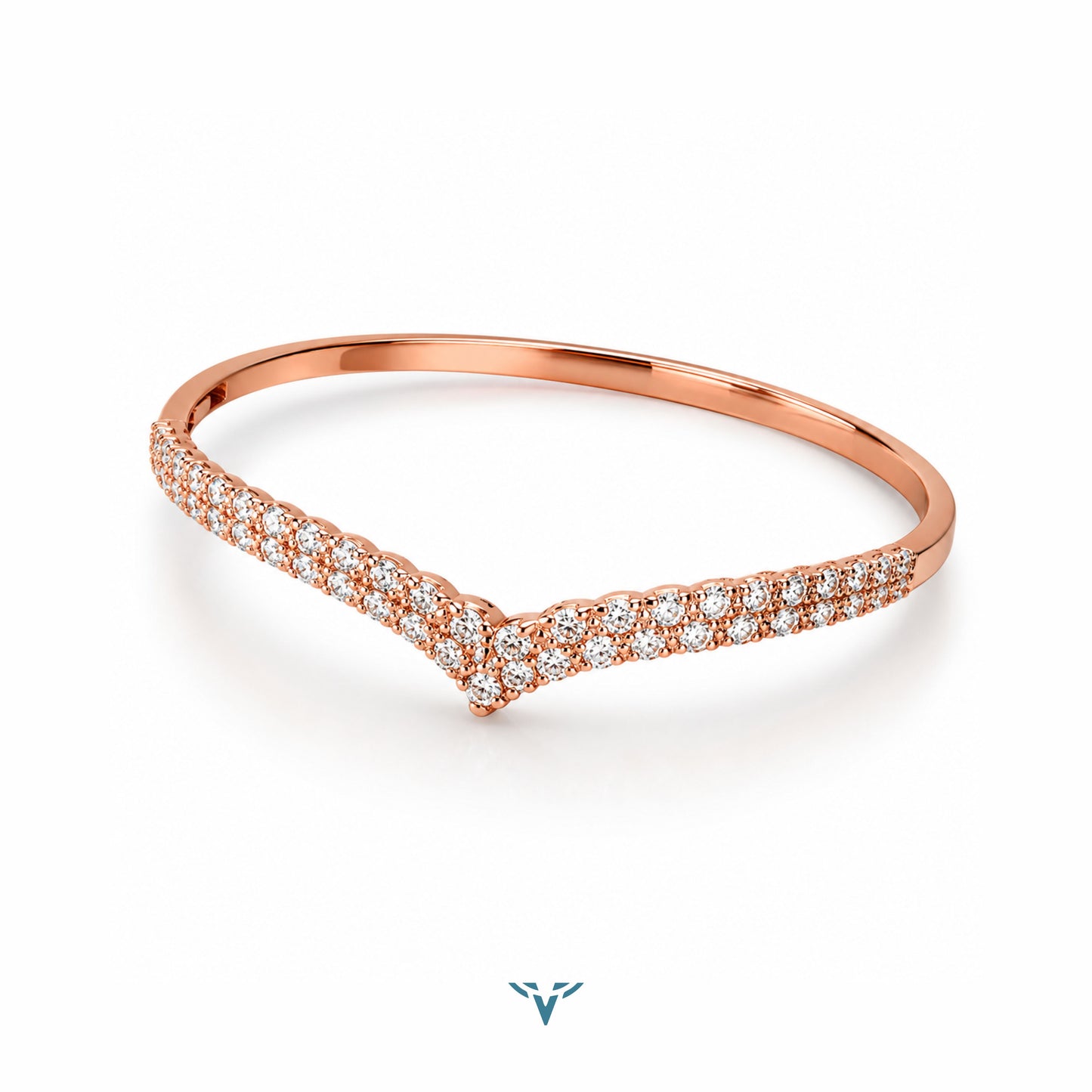 Rose Gold Studded Bracelet
