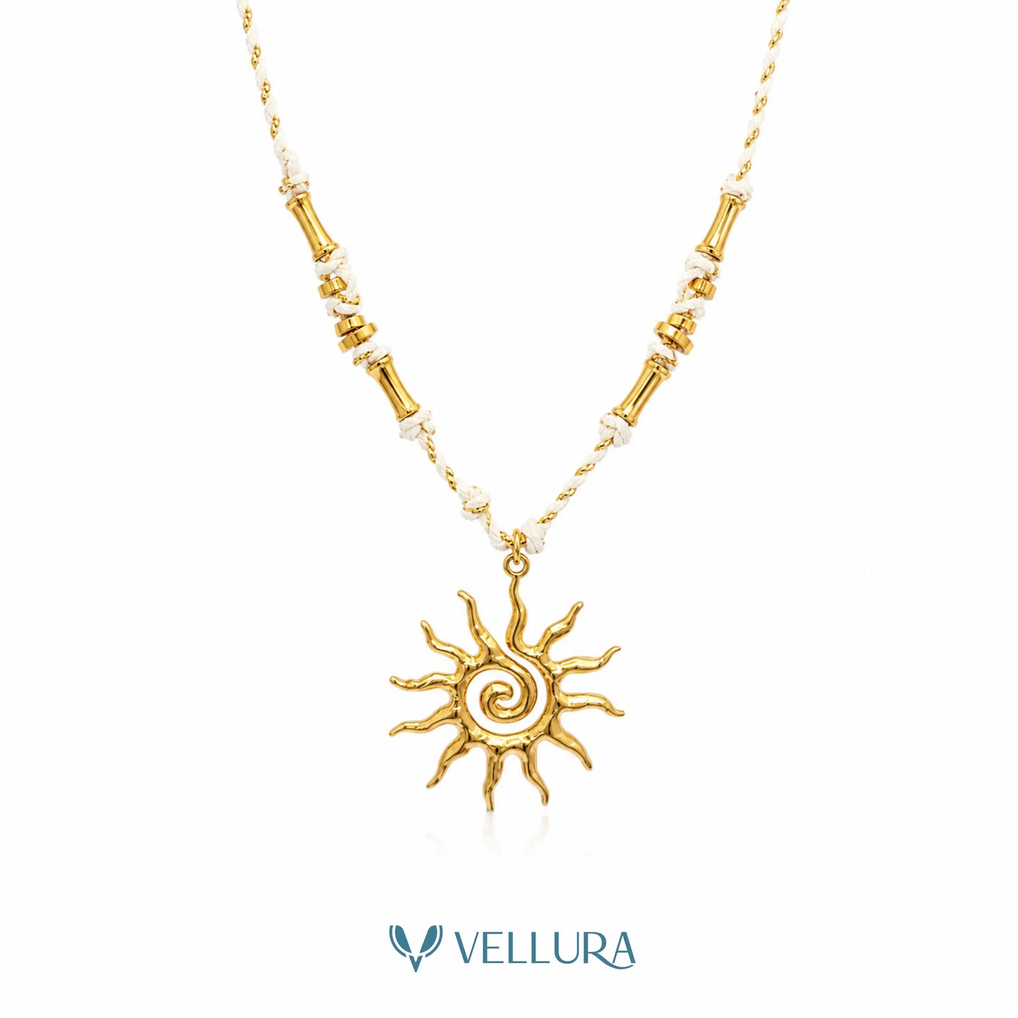 Sun Charm Necklace