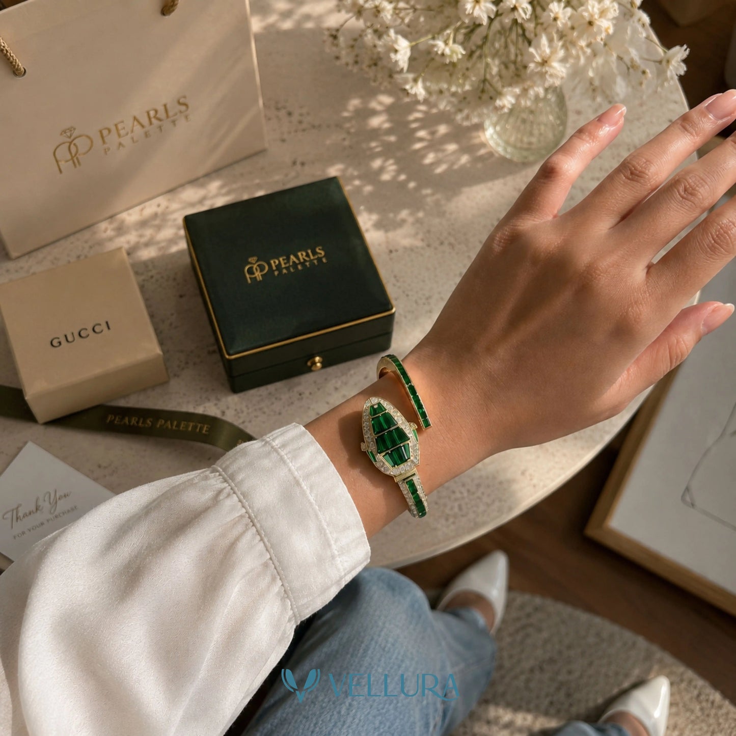 Emerald Green serpent Serpent Watch