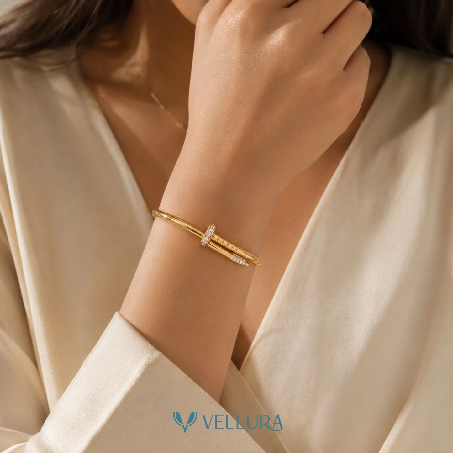 Nail Bracelet-Cartier Insipred