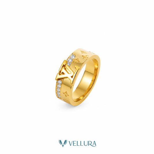 Designer Monogram Ring
