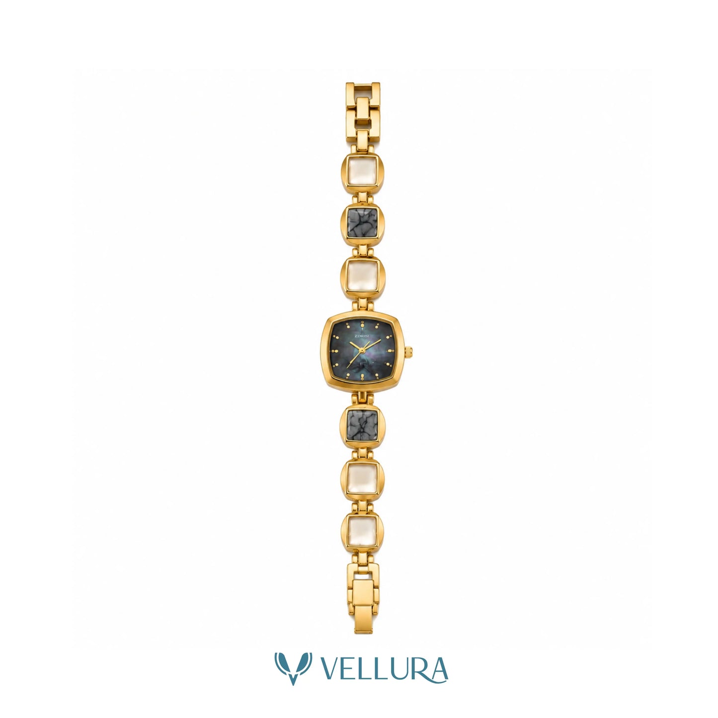 Black Marble Luxe Watch