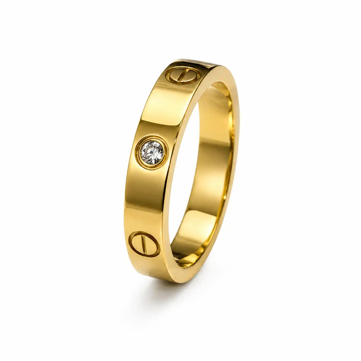 Cartier-Inspired Studded Ring