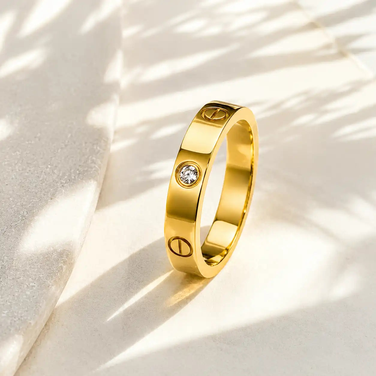 Cartier-Inspired Studded Ring
