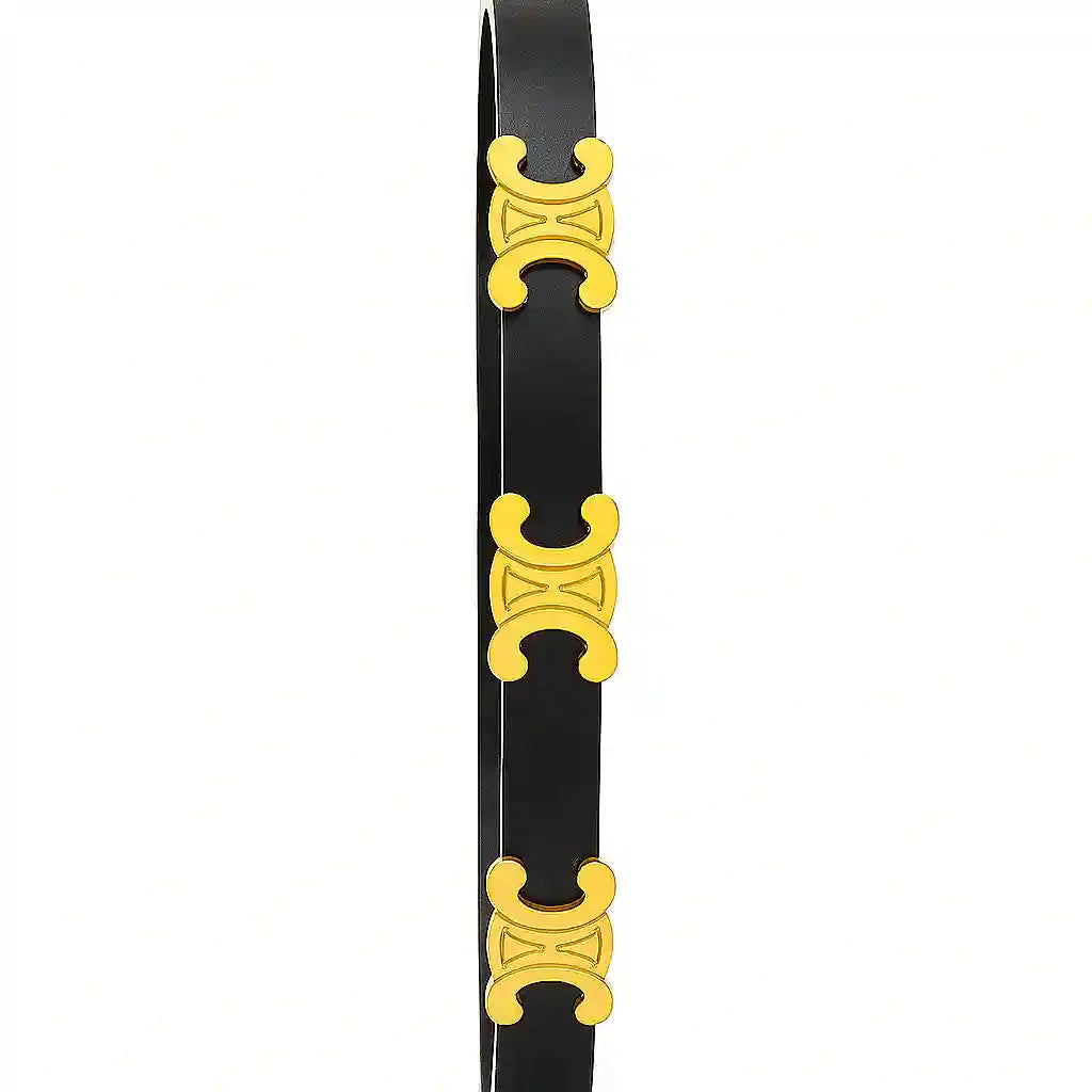 Black & Gold Designer Motif Bracelet Vellura Jewellery