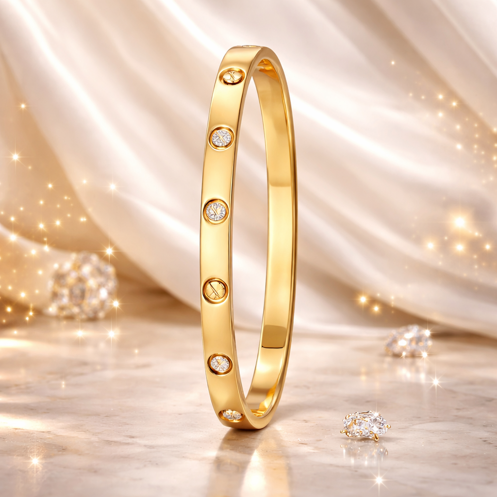 Gold Bracelet-Cartier Inspired