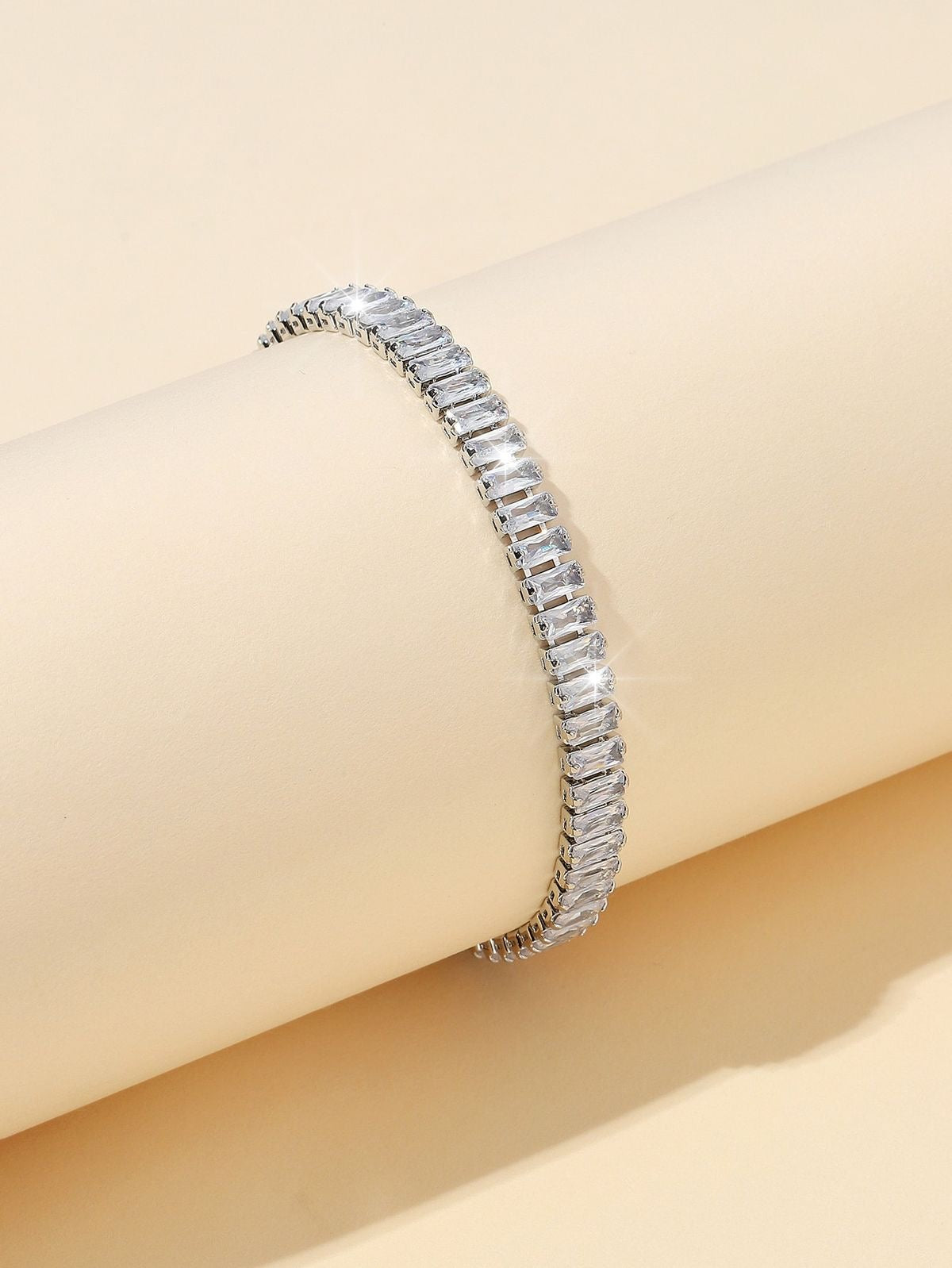 Tennis Bracelet-White