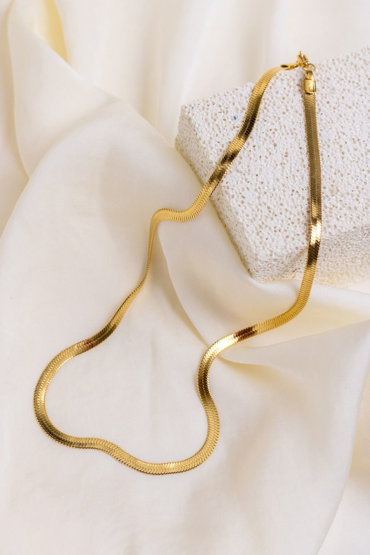 Unisex Snake Chain | 18K Gold Plated
