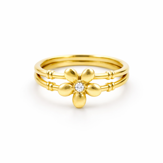 Emerald Bloom Ring