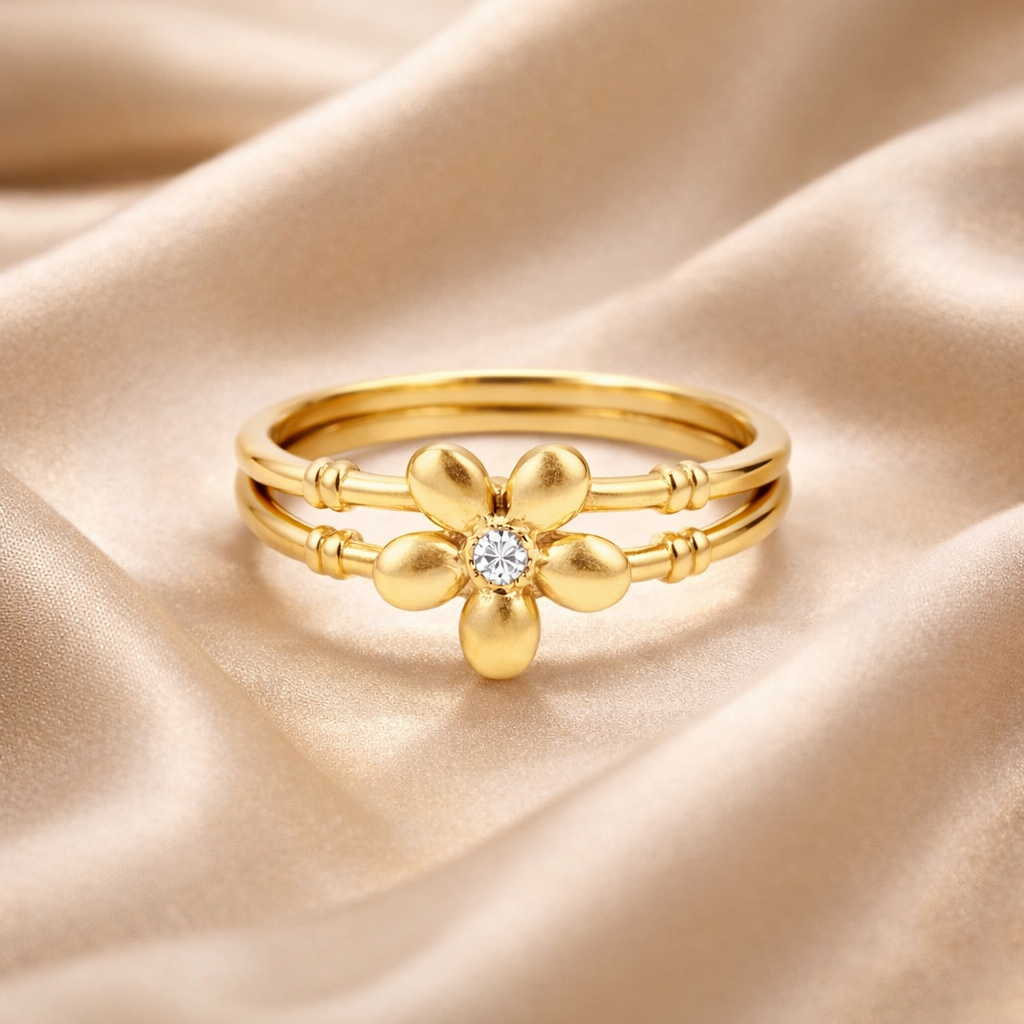 Emerald Bloom Ring