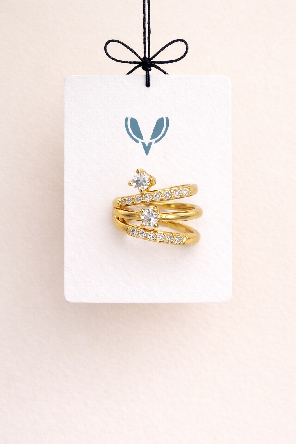 Gold Drop Ear Cuff