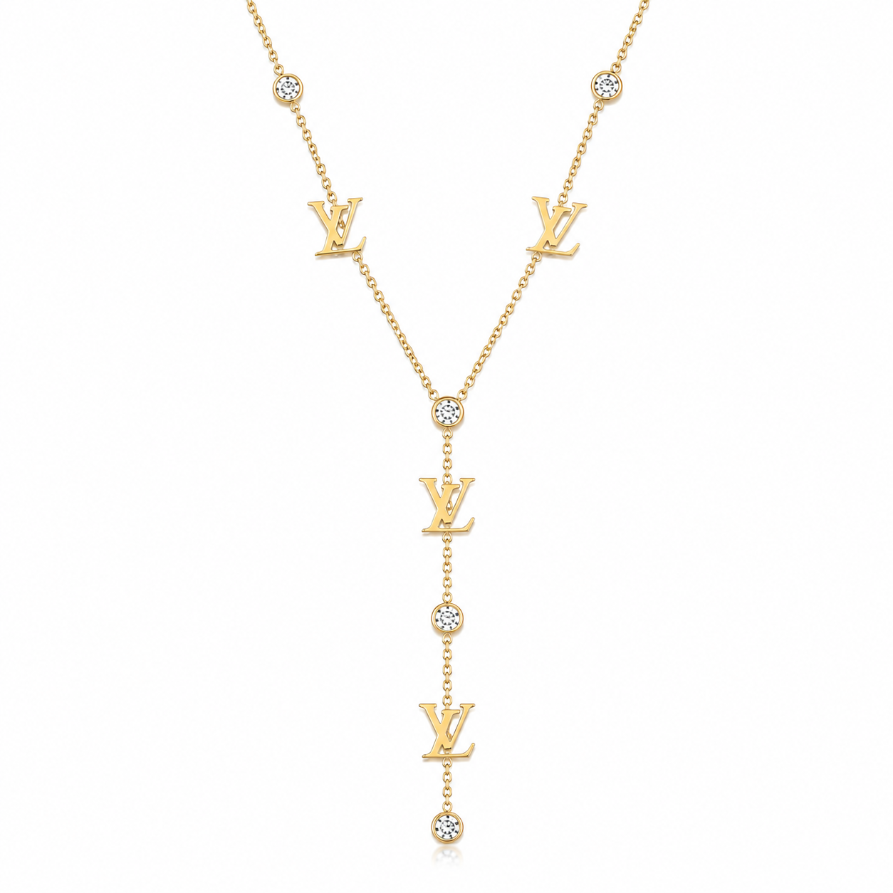 YSL Inspired Drop Necklace